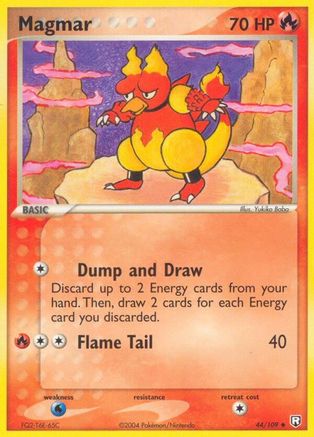 Magmar (44) Reverse Holofoil - Team Rocket Returns