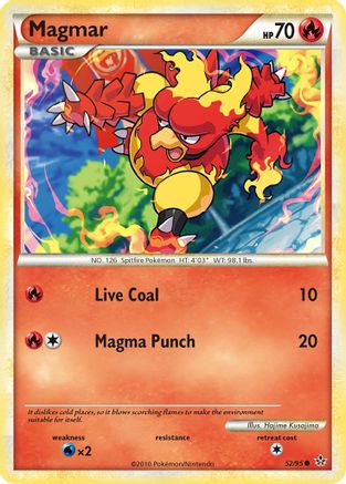 Magmar (52) Reverse Holofoil - Unleashed