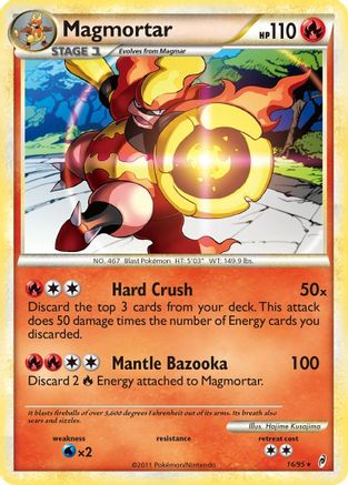 Magmortar (16) Reverse Holofoil - Call of Legends