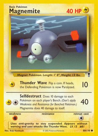 Magnemite (80/110) [Legendary Collection] Reverse Holofoil