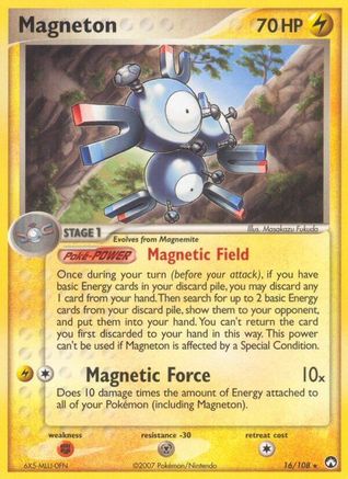 Magneton (16) Reverse Holofoil - Power Keepers