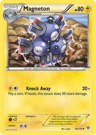 Magneton (45/135) [Black & White: Plasma Storm] Reverse Holofoil