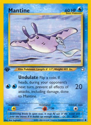 Mantine (64) 1st Edition - Neo Genesis