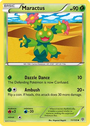Maractus (11) Reverse Holofoil - Plasma Storm