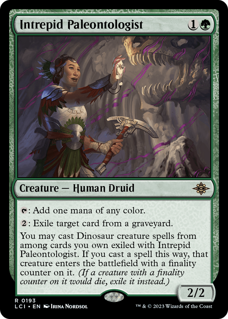 Intrepid Paleontologist [The Lost Caverns of Ixalan] Foil