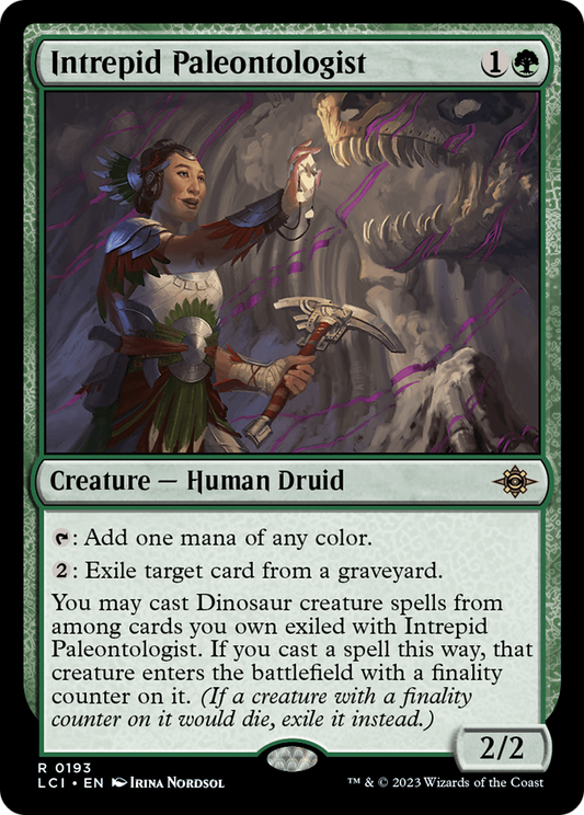 Intrepid Paleontologist [The Lost Caverns of Ixalan] Foil