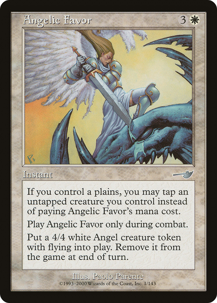 Angelic Favor [Nemesis] Foil