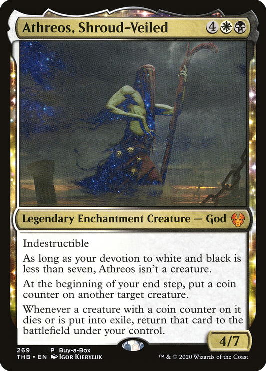 Athreos, Shroud-Veiled (Buy-A-Box) [Theros Beyond Death] Foil