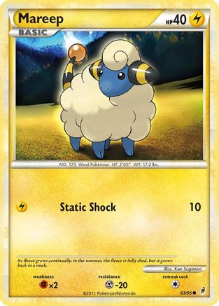 Mareep (63) Reverse Holofoil - Call of Legends