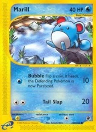 Marill (120) Reverse Holofoil - Expedition