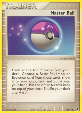 Master Ball (99) Reverse Holofoil - Delta Species