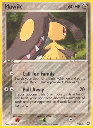 Mawile (17/108) (Stamped) [EX: Power Keepers] | Silver Goblin