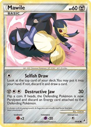 Mawile (64) Reverse Holofoil - Call of Legends