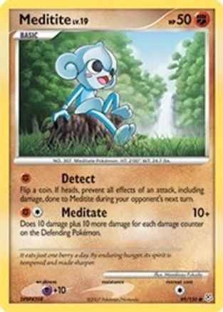 Meditite (89/130) [Diamond & Pearl: Base Set]