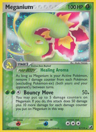 Meganium (9) Holofoil - Unseen Forces