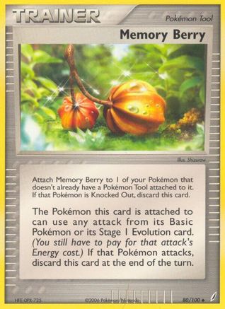 Memory Berry (80) Reverse Holofoil - Crystal Guardians