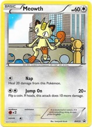Meowth - BW35 (BW35) - Black and White Promos