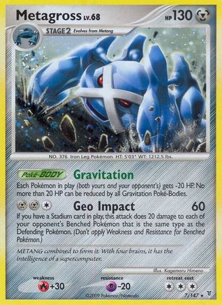 Metagross (7) Reverse Holofoil - Supreme Victors