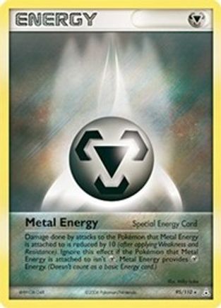 Metal Energy (Special) (95) Reverse Holofoil - Holon Phantoms
