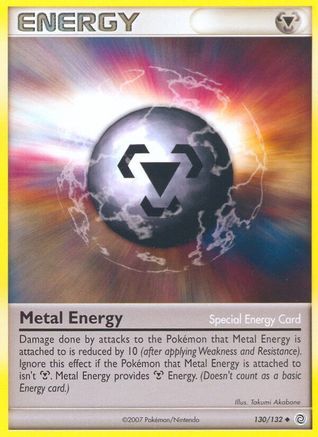 Metal Energy (130) Reverse Holofoil - Secret Wonders
