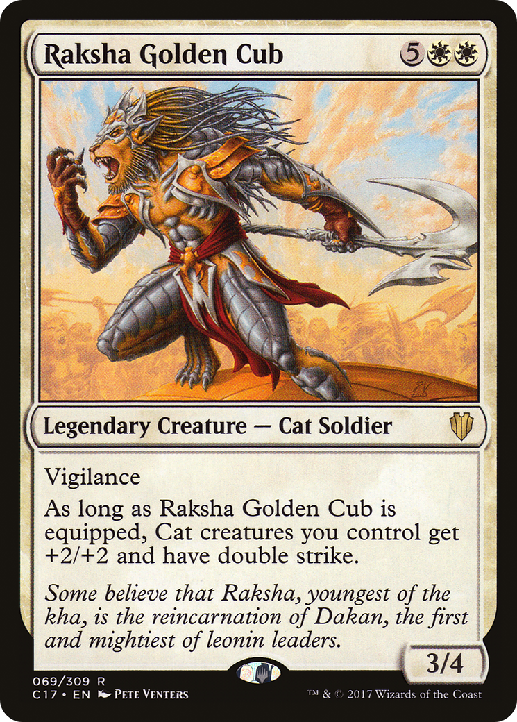 Raksha Golden Cub (069) - Commander 2017