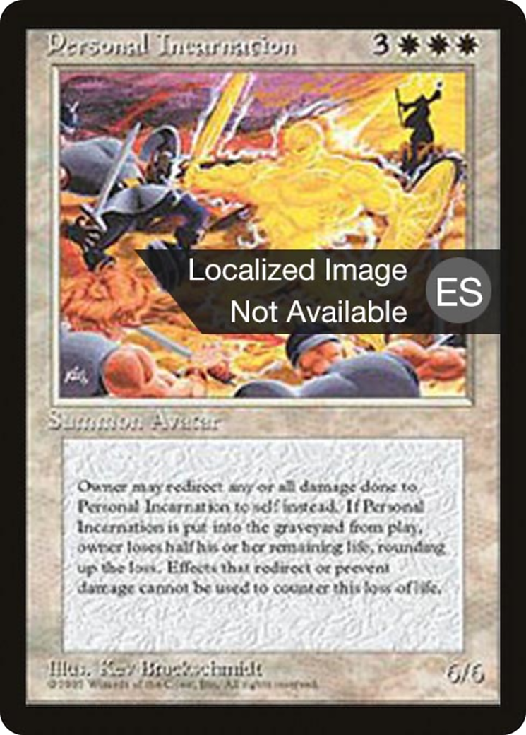 Personal Incarnation [Fourth Edition (Foreign Black Border)] | Silver Goblin