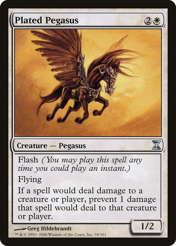 Plated Pegasus (034) - Time Spiral