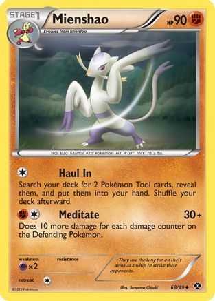 Mienshao (68) Reverse Holofoil - Next Destinies