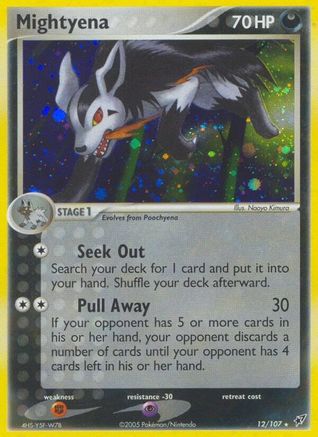 Mightyena (12) Reverse Holofoil - Deoxys
