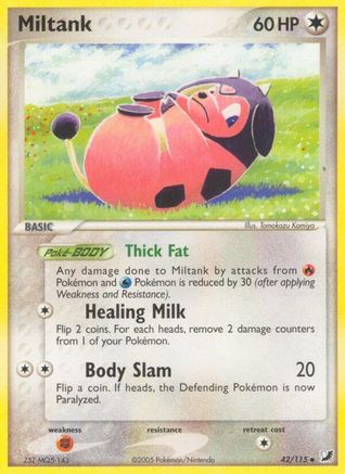 Miltank (42) Reverse Holofoil - Unseen Forces