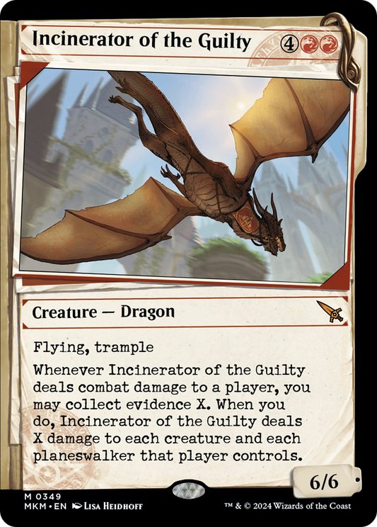 Incinerator of the Guilty (Showcase) [Murders at Karlov Manor] Foil
