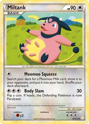 Miltank (47) Reverse Holofoil - HeartGold SoulSilver