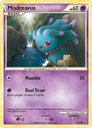 Misdreavus (57) Reverse Holofoil - Undaunted