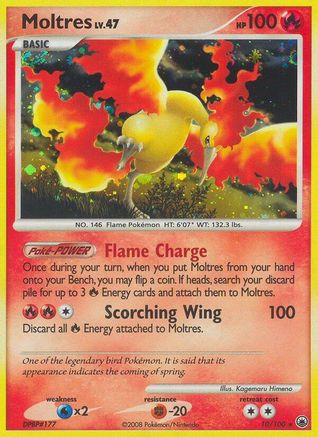 Moltres (10) Reverse Holofoil - Majestic Dawn