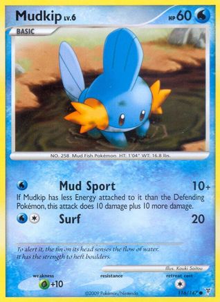 Mudkip (116) Reverse Holofoil - Supreme Victors