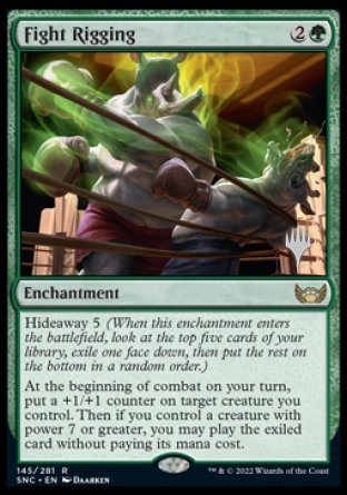 Fight Rigging (Promo Pack) [Streets of New Capenna Promos] | Silver Goblin