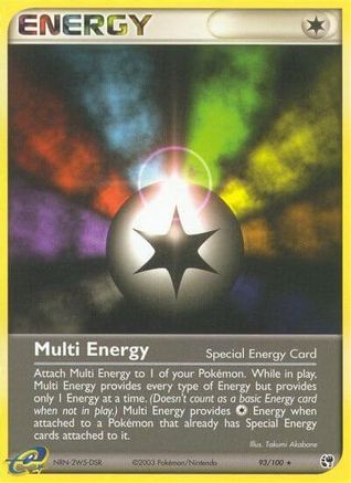 Multi Energy (93/100) [EX: Sandstorm] Reverse Holofoil