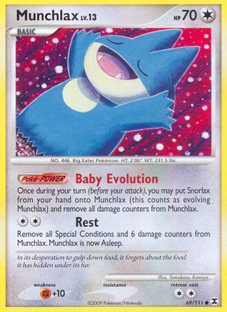 Munchlax (69) Reverse Holofoil - Rising Rivals