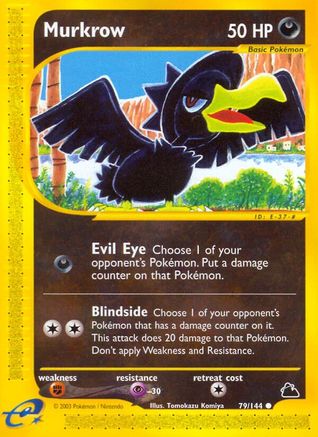 Murkrow (79) Reverse Holofoil - Skyridge