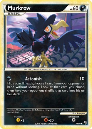 Murkrow (58) Reverse Holofoil - Undaunted