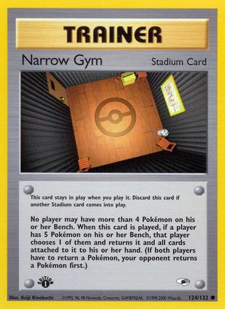 Narrow Gym (124) 1st Edition - Gym Heroes