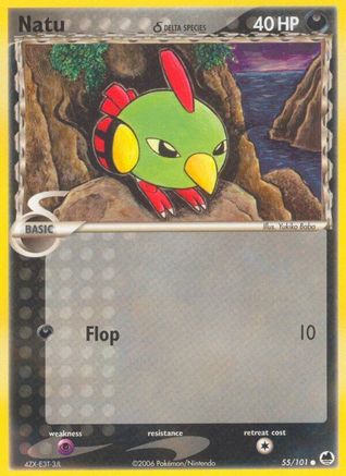 Natu (Delta Species) (55) Reverse Holofoil - Dragon Frontiers