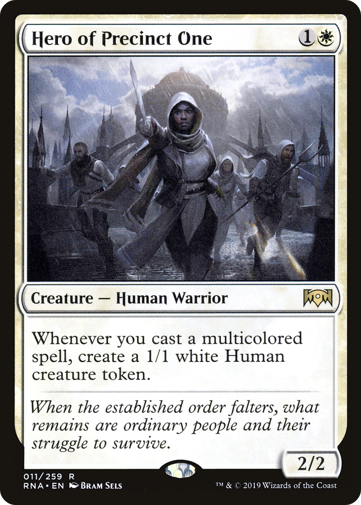 Hero of Precinct One [Ravnica Allegiance] Foil