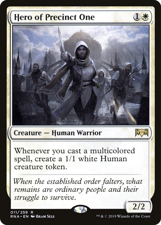 Hero of Precinct One [Ravnica Allegiance] Foil