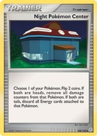 Night Pokemon Center (108) Reverse Holofoil - Diamond and Pearl