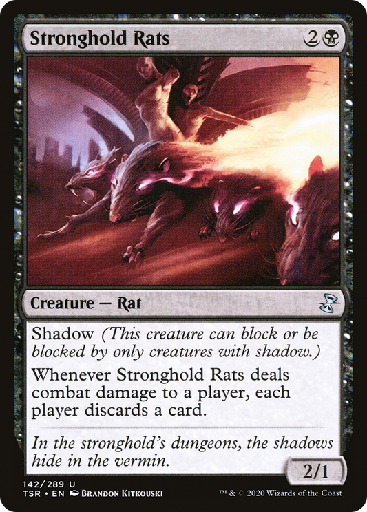 Stronghold Rats [Time Spiral Remastered] Foil