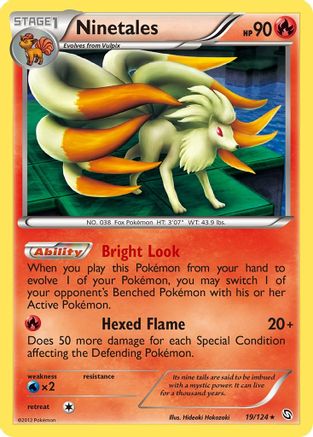 Ninetales (19) Reverse Holofoil - Dragons Exalted