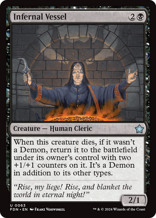 Infernal Vessel [Foundations] Foil