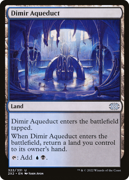Dimir Aqueduct [Double Masters 2022]