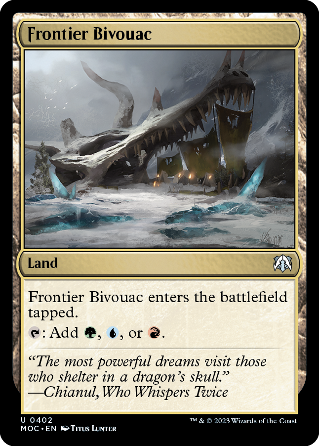 Frontier Bivouac [March of the Machine Commander] | Silver Goblin